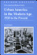 Urban America in the modern age : 1920 to the present /
