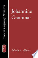 Johannine grammar /