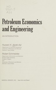 Petroleum economics and engineering : an introduction /