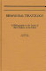 Behavioral teratology : a bibliography to the study of birth defects of the mind /
