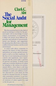 The social audit for management /