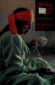 Writing women's worlds : Bedouin stories /