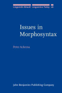 Issues in morphosyntax /
