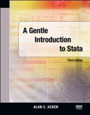 A gentle introduction to Stata /