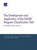 The development and application of the RAND program classification tool /