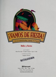 Vamos de fiesta! a Harcourt Spanish reading program /