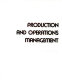 Production and operations management : concepts, models, and behavior /