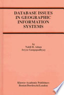 Database issues in geographic information systems /