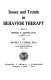 Issues and trends in behavior therapy /