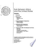 Sub-Saharan Africa and the United States /