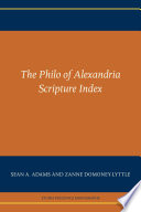 The Philo of Alexandria scripture index /