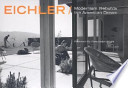 Eichler : modernism rebuilds the American dream /