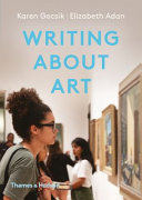 Writing about art /