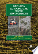 Nitrate, agriculture and the environment /