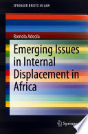 Emerging Issues in Internal Displacement in Africa /