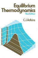 Equilibrium thermodynamics /