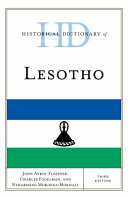 Historical dictionary of Lesotho /