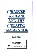 Chaucer, Langland, and the creative imagination /