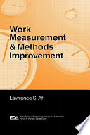 Work measurement and methods improvement /