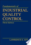 Fundamentals of industrial quality control /