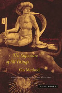 The signature of all things : on method /