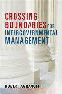 Crossing boundaries for intergovernmental management /