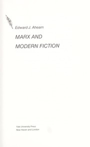 Marx and modern fiction /