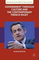 Government through culture in contemporary France /