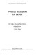 Policy reform in India /