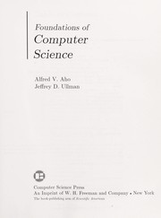 Foundations of computer science /