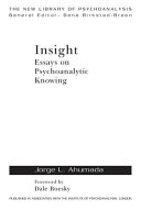 Insight : essays on psychoanalytic knowing /