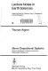 Storm depositional systems : dynamic stratigraphy in modern and ancient shallow-marine sequences /