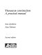 Thesaurus construction : a practical manual /