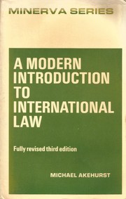 A modern introduction to international law /