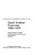 A structural econometric model of the Saudi Arabian economy, 1960-1970 /