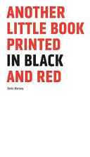 Another little book printed in black and red /