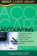 Vault career guide to accounting /