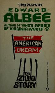 The American dream ; and, The zoo story : two plays /