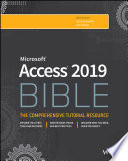 Access 2019 Bible /
