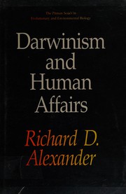 Darwinism and human affairs /