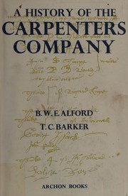 A history of the Carpenters Company /