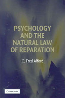 Psychology and the natural law of reparation /