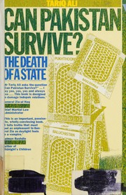 Can Pakistan survive? : the death of a state /