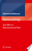 Nanocoatings : size effect in nanostructured films /