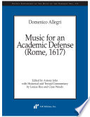 Music for an academic defense : Rome, 1617 /