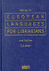 A manual of European languages for librarians /