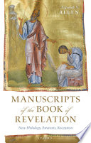 Manuscripts of the book of Revelation : new philology, paratexts, reception /