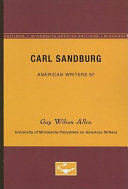Carl Sandburg.