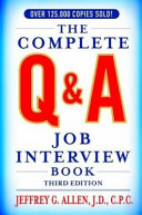 The complete Q & A job interview book /