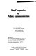 The pragmatics of public communication /